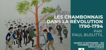 Les Chambonnais dans la Révolution 1790-1794